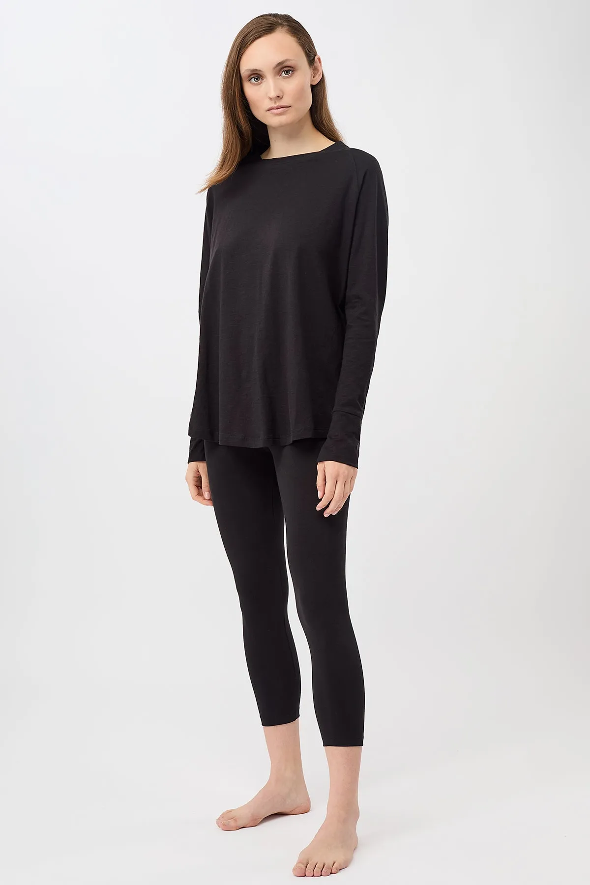 Active Longsleeve (Black), GOTS