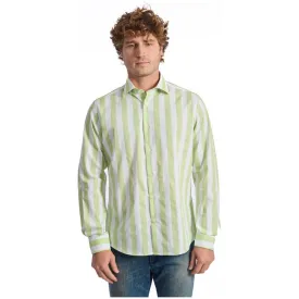 Baldinini Trend Green Cotton Shirt