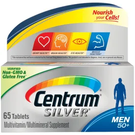 Centrum Silver Men 50  Multivitamin Tablets X 65