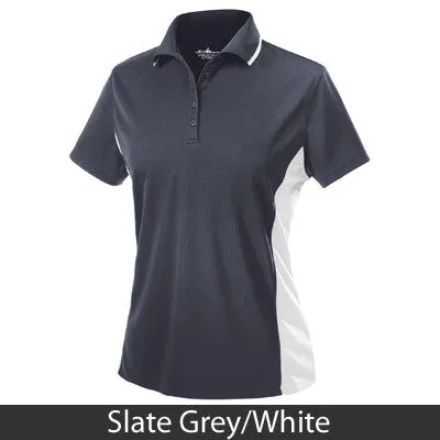 Charles River Women's Color Blocked Wicking Polo