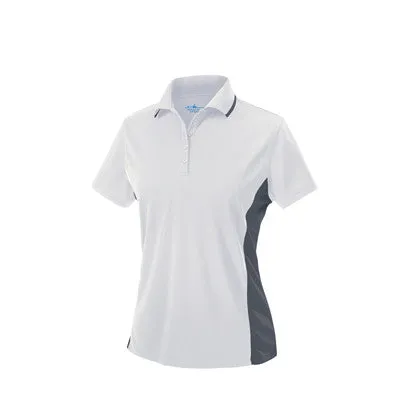 Charles River Women's Color Blocked Wicking Polo