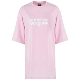 Comme Des Fuckdown Pink Cotton Dress