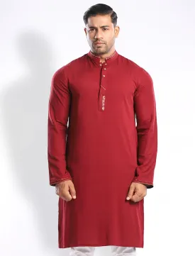 Cut & Sew Slim Fit Panjabi