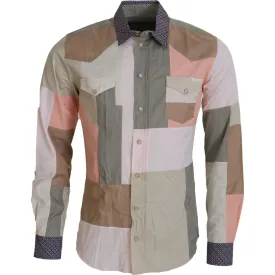 Dolce & Gabbana Elegant Multicolor Slim Fit Casual Shirt