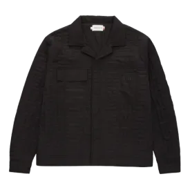 H QUILTED JACKET
 HTG230166-BLACK