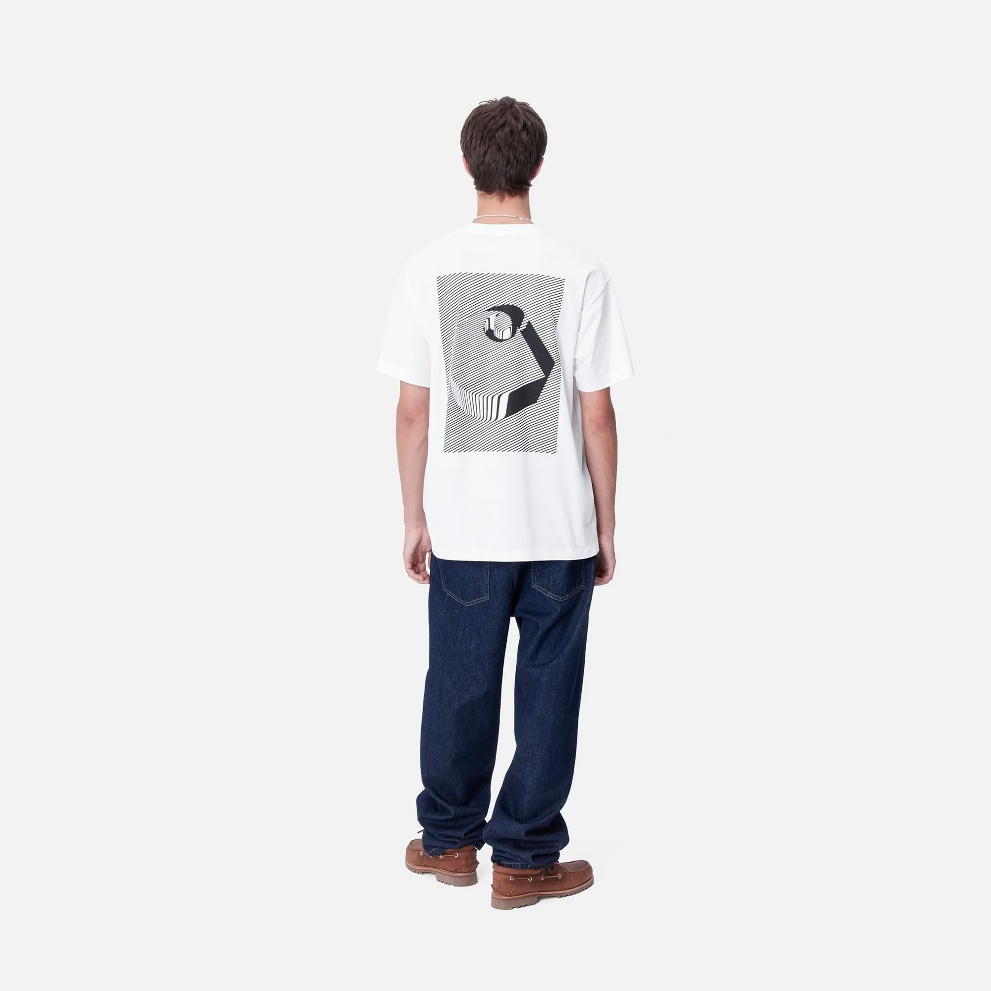 Jalou C T-Shirt | White / Black