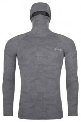 Kilpi Mens Baselayer Top - Ninja Hooded LS