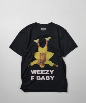 Lil Wayne Weezy F Baby Photo Short Sleeve Tee - Black