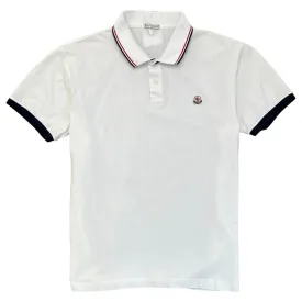 Men's Maglia Polo Shirt White Size XXL