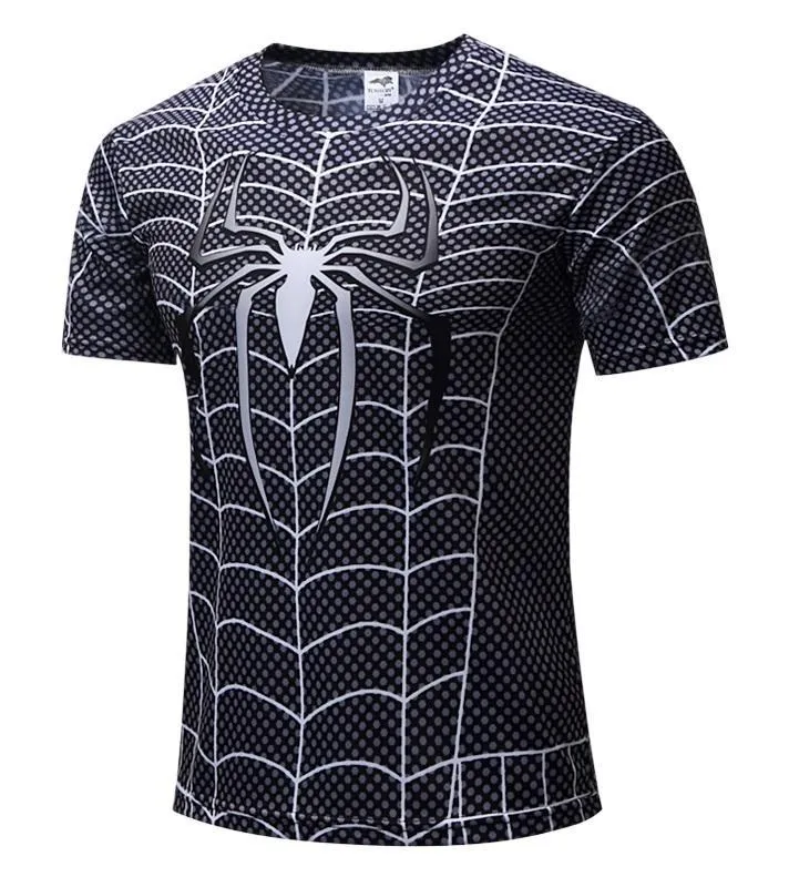 SPIDERMAN Compression Shirt for Men (Short Sleeve)