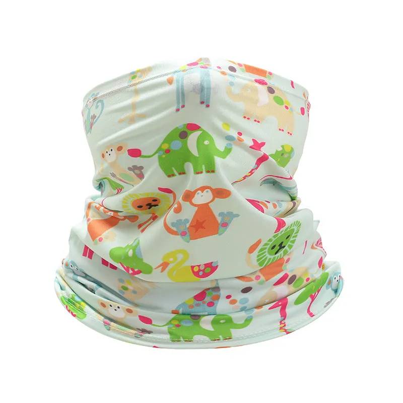 Sunscreen cuff windproof dust mask for children