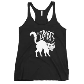 THE DARTS "SPOOKY CAT" FEMME RACERBACK TANK