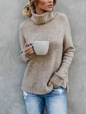 Thea - Cozy Turtle Neck Sweater